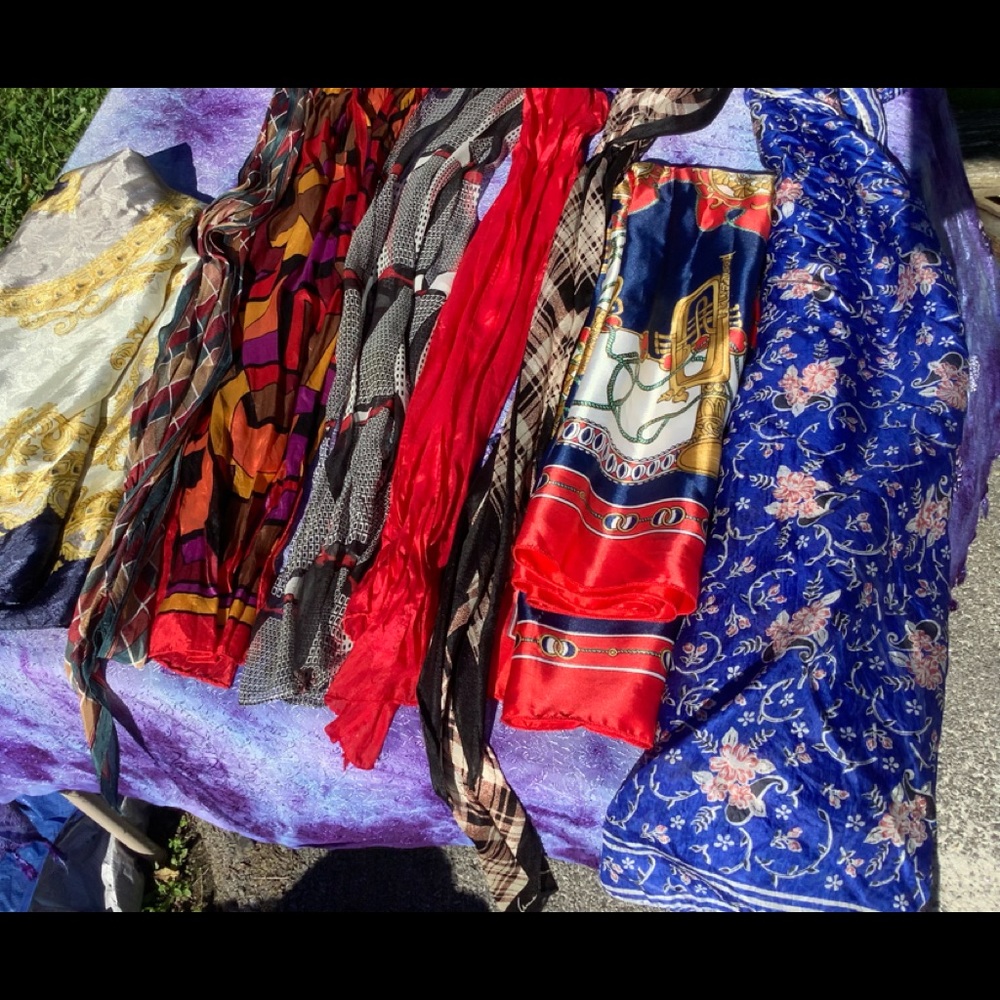 Vintage Silk Scarf Lot